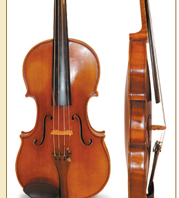violin of piedmontese luthery